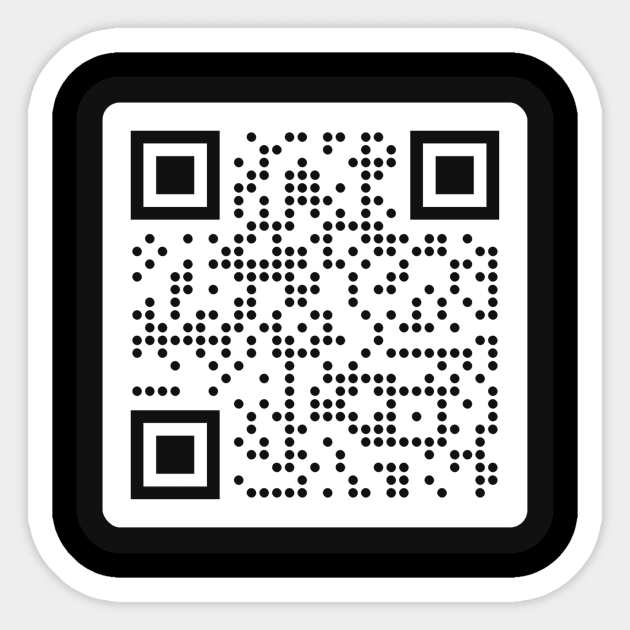 Journey - Don't Stop Believin' QR Code Design. Journey Song Sticker by CosmicScare10